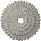 Ekena Millwork Eryn Ceiling Medallion (Fits Canopies up to 4"), 24 3/4"OD x 3 1/4"ID x 1 7/8"P, Pot of Cream CM24ENPCF - alternate 1